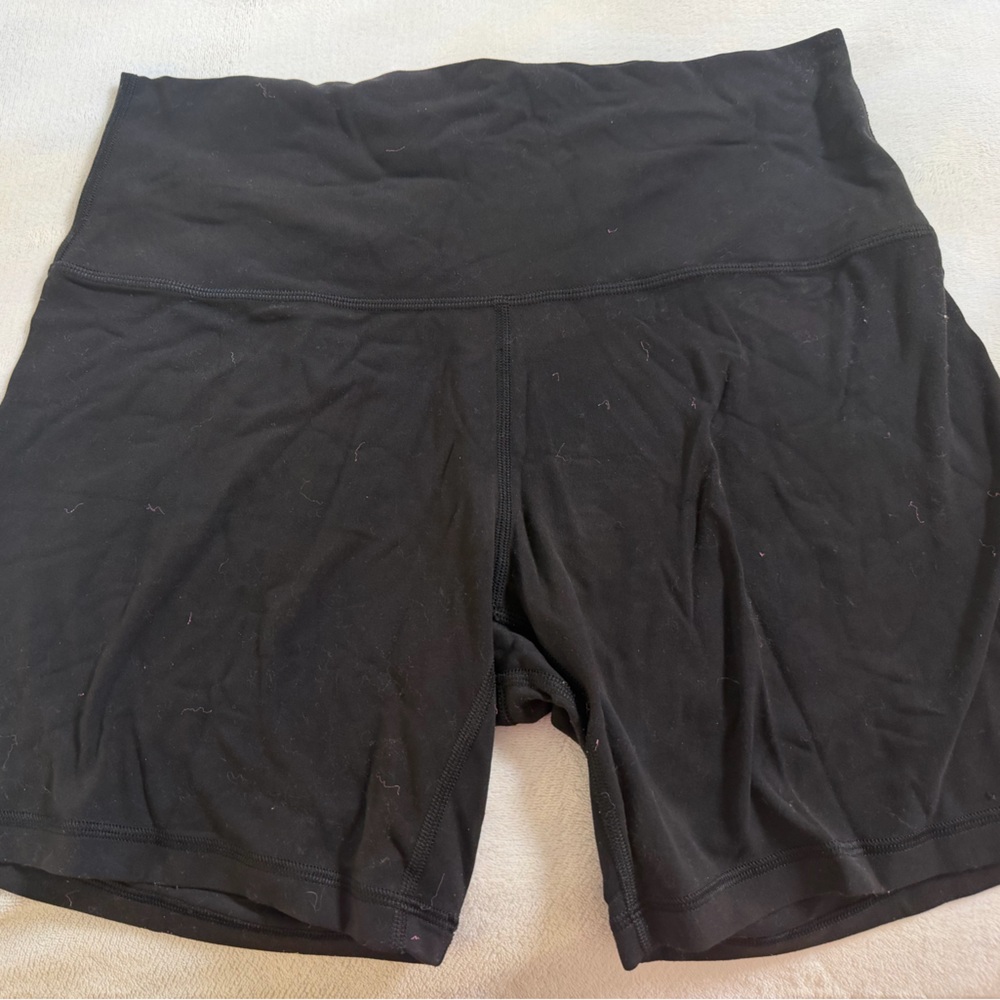 lululemon athletica Black Bike Shorts